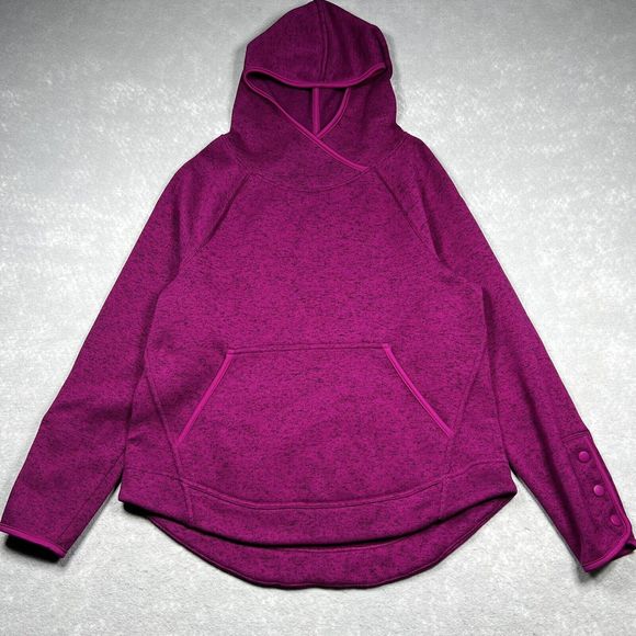 Champion Jacket Women’s Large Pink Long Sleeve Pullover Drawstring Sweater - Picture 1 of 12
